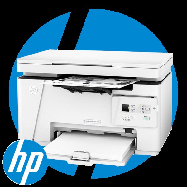 HP LaserJet Pro MFP M26a printer — compatible cartridges available
